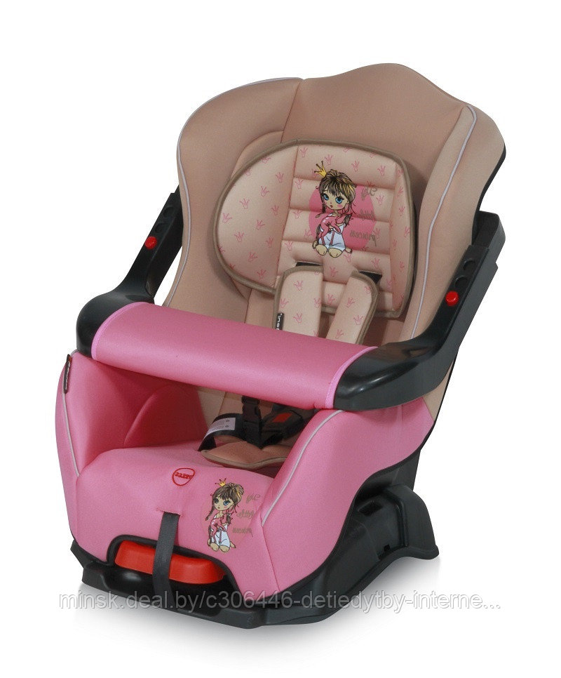 Автокресло 9-18 кг Lorelli Bumper Rose&Beige Princess - фото 2 - id-p63218724