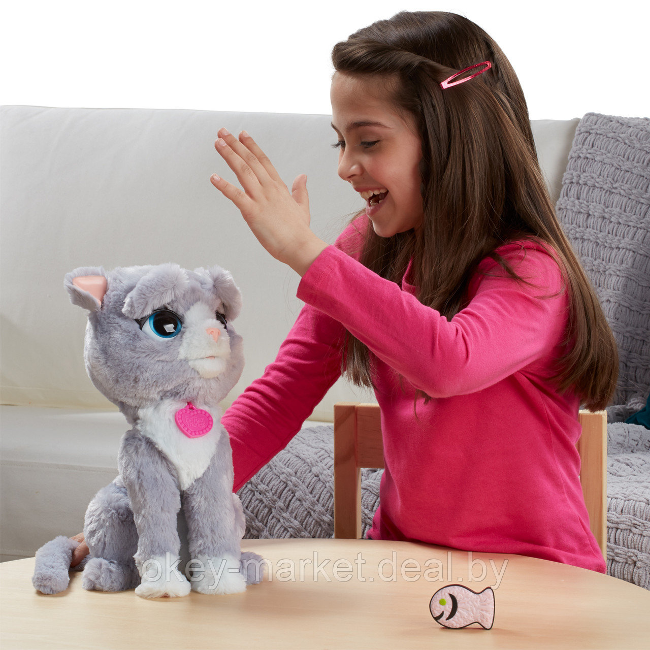 Интерактивная игрушка Котенок Бутси Hasbro FurReal Friends B5936 - фото 4 - id-p65766935