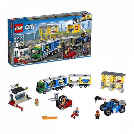 Конструктор Лего 60169 Грузовой терминал Lego City, фото 1