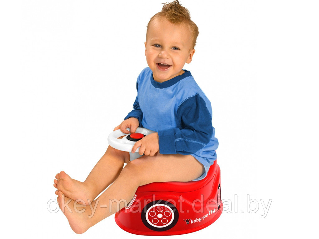 Горшок детский BIG с рулем - фото 5 - id-p65802558