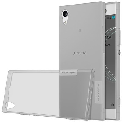 Силиконовый чехол Nillkin Nature TPU Case Grey для Sony Xperia XA1 Ultra - фото 3 - id-p65803145