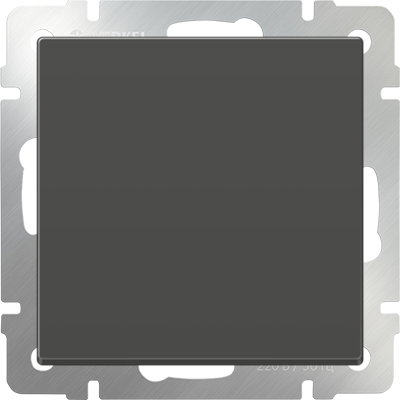 WL07-SW-1G-C / Перекрестный переключатель одноклавишный (серо-коричневый) - фото 1 - id-p65803444