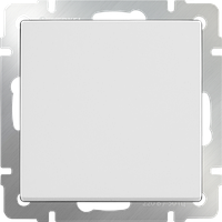 W1112001 / Выключатель одноклавишный проходной (белый)