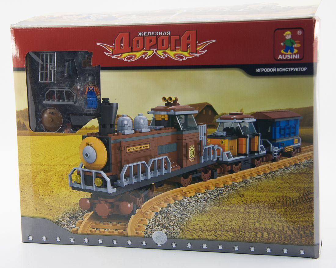 Конструктор Поезд 25710 Ausini, 662 дет. аналог Лего - фото 2 - id-p65804438