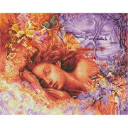 Алмазная живопись Сладкие сны Жозефины Уолл 40х50 см, фото 2