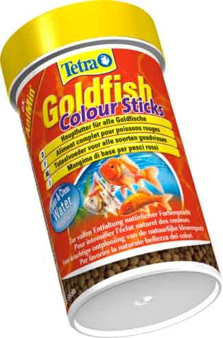 Tetra Goldfish Colour Sticks 100 мл - корм для улучшения окраски золотых рыбок (палочки) - фото 1 - id-p65804547