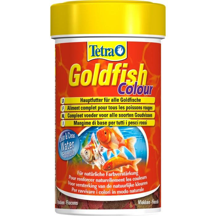 Корм Tetra Goldfish Color Flakes 100мл хлопья - фото 1 - id-p65804586