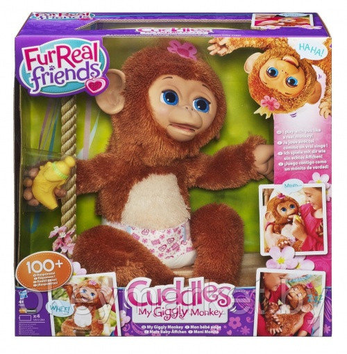 Интерактивная игрушка "Смешливая обезьянка" Hasbro FurReal Friends А1650, фото 2