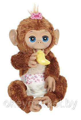 Интерактивная игрушка "Смешливая обезьянка" Hasbro FurReal Friends А1650, фото 2