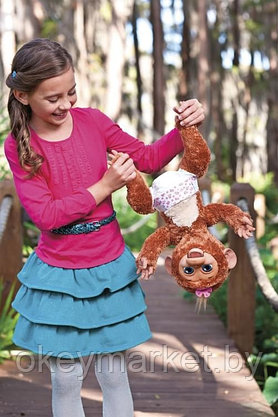 Интерактивная игрушка "Смешливая обезьянка" Hasbro FurReal Friends А1650, фото 3