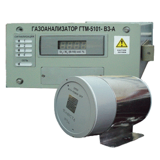 Стационарный газоанализатор кислорода (атомное исполнение) ГТМ-5101ВЗ-А - фото 1 - id-p65808372
