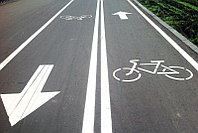 Асфальтирование пешеходных и велосипедных дорожек