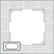 WL05-Frame-01-DBL-white Рамка для двойной розетки (Белый)