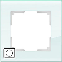 WL01-Frame-01 / Рамка Favorit на 1 пост (натуральное стекло)