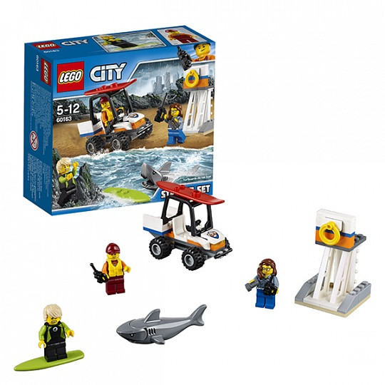 Конструктор Лего 60163 Набор для начинающих: Береговая охрана Lego City, фото 1