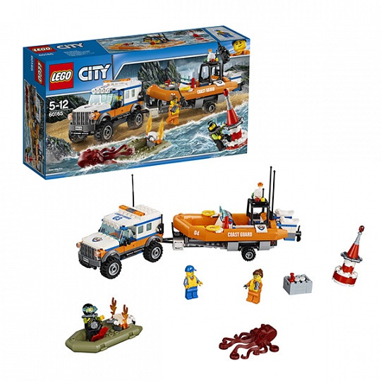 Конструктор Лего 60165 Внедорожник 4х4 команды быстрого реагирования Lego City