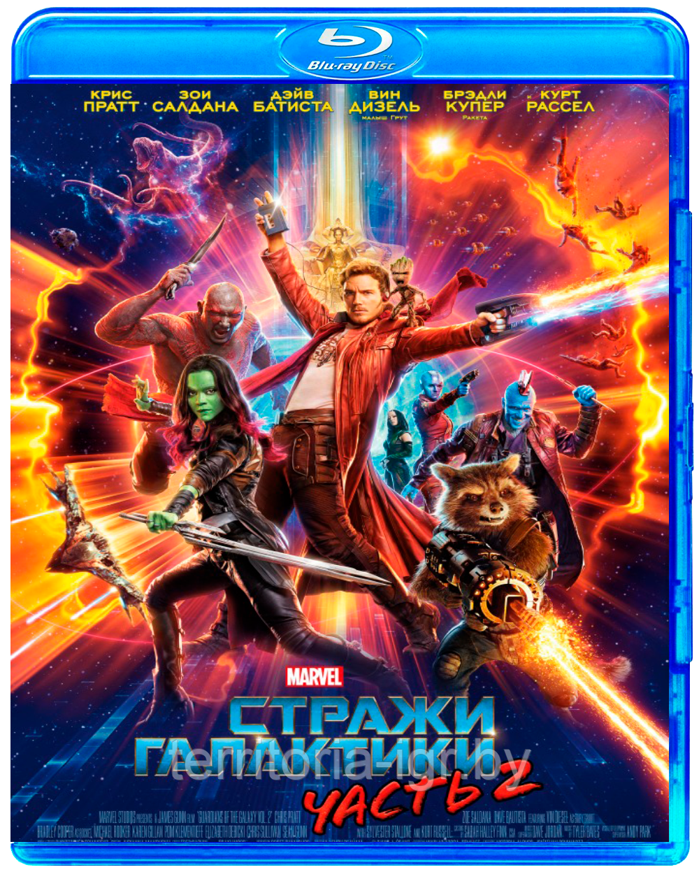 Стражи Галактики. Часть 2 (BLU RAY Видео-фильм)