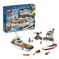 Конструктор Лего 60167 Штаб Береговой охраны Lego City