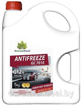 Антифриз GreenCool GС7010 Carboxylate, 5 кг (красн.)
