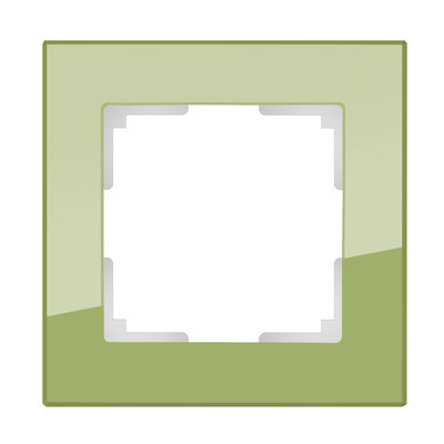 WL01-Frame-01-pistachio / Рамка Favorit на 1 пост (фисташковый) - фото 1 - id-p65812681