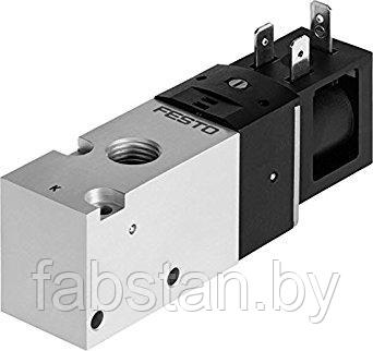 Пневмораспределитель 3/2 G1/4 24V DC, VUVS-LK25-M32C-AD-G14-1B2-S - фото 1 - id-p65834168