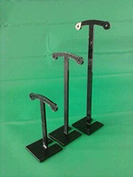 Комплект из 3 подставок под серьги из черного оргстекла