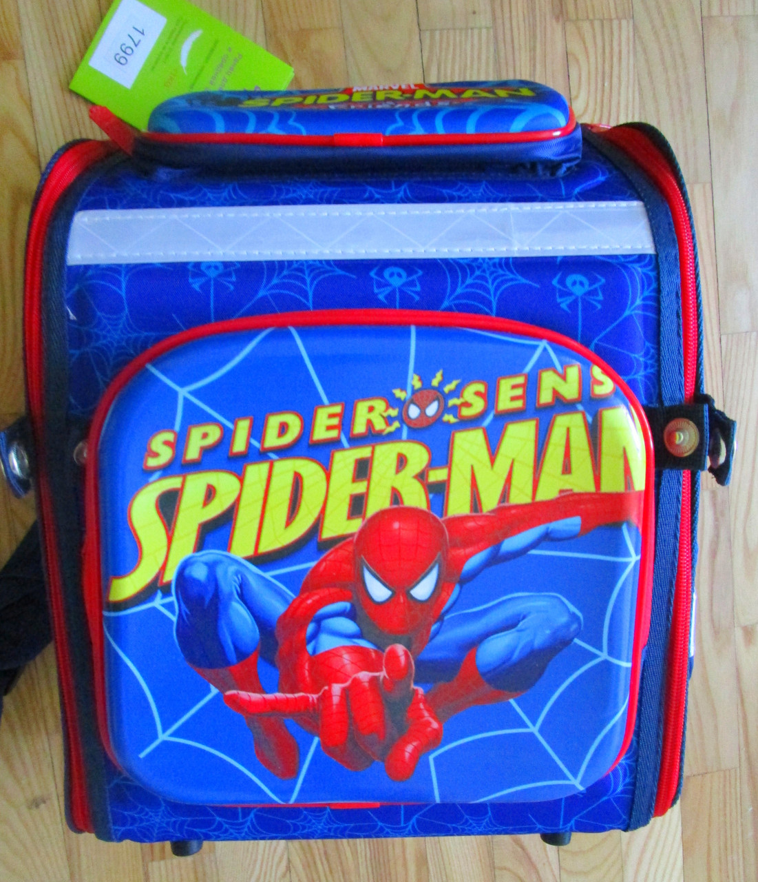 Рюкзак каркасный "человек паук" с пеналом ,каркасный - фото 1 - id-p65854252