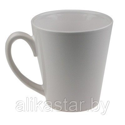 Кружка керамическая белая ЛАТТЕ. 12 OZ. 360 мл
