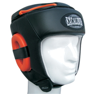 Шлемы EXCALIBUR Шлем для бокса Model 719 Leather - фото 1 - id-p65868921
