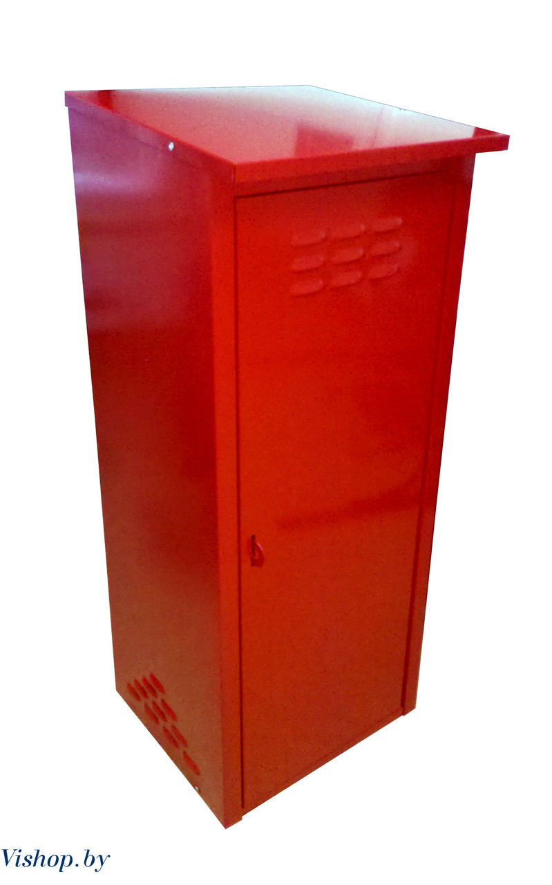 Шкаф для газового баллона (объемом до 50 л) красный