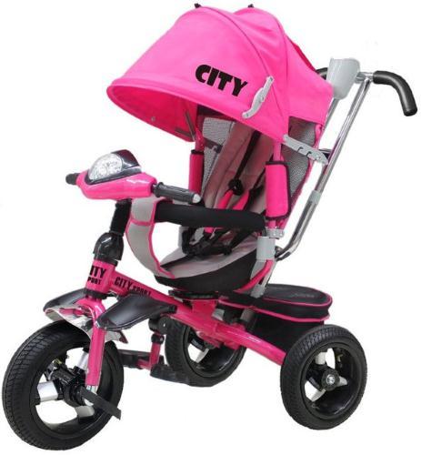 Детский трехколесный велосипед TRIKE City Sport 5588A-2, розовый