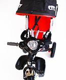 Детский трехколесный велосипед TRIKE City Sport 5588A-2, черный, фото 3