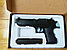 Пистолет детский с глушителем металлический пневматический Air Sport Gun K-111S, фото 4