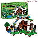 Конструктор BELA Minecraft База на водопаде 10624 (аналог LEGO Minecraft 21134) 747 дет. d ш, фото 3