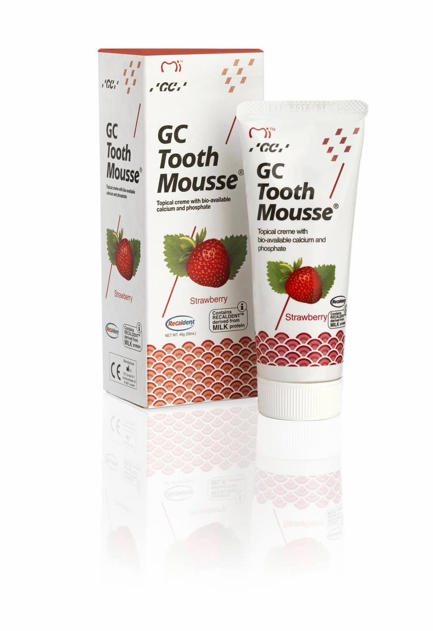 ДЖИ СИ Мусс для Зубов (GC Tooth Mousse)"Strawberry"