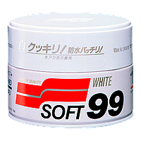 Soft99 Soft Wax 1 мес. Светлые цвета - Защитный полироль для кузова автомобиля 300гр