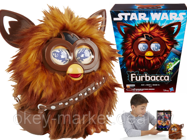 Интерактивный Furby Star Wars FURBACCA Звездные войны Hasbro - фото 1 - id-p65902121