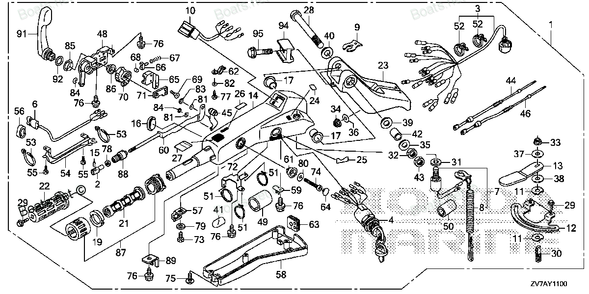 Пластина фрикциона Honda BF30 (50218-ZW2-F00) - фото 2 - id-p65939241