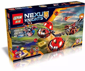 Конструктор Lepin Nexo Knights (аналог Lego)Безумная колесница Укротителя 326 деталей 