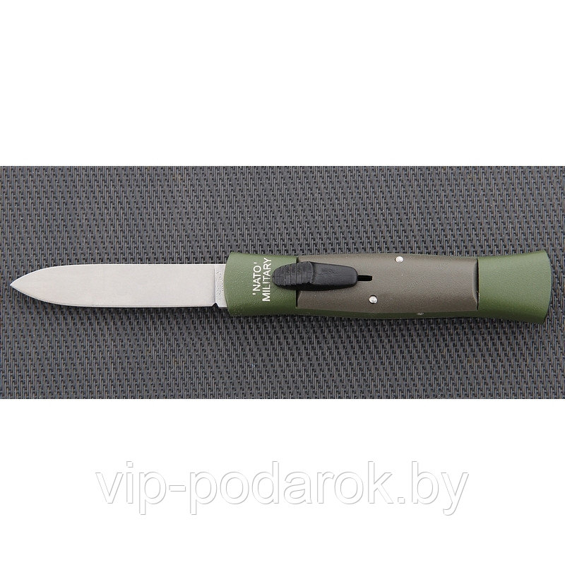 Автоматический выкидной нож Fox Nato Military OD Green Aluminium Handles - фото 1 - id-p65945738