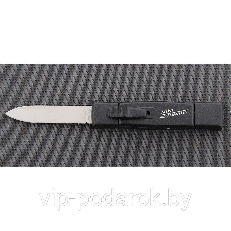 Автоматический выкидной нож Fox Mini Automatic Black Aluminium Handles - фото 1 - id-p65945739