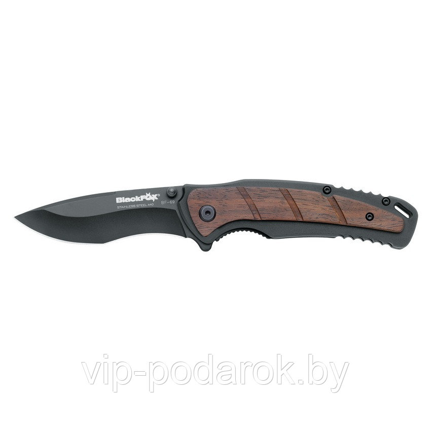 Нож складной Black Fox Aluminium with Sandal Wood Inlay