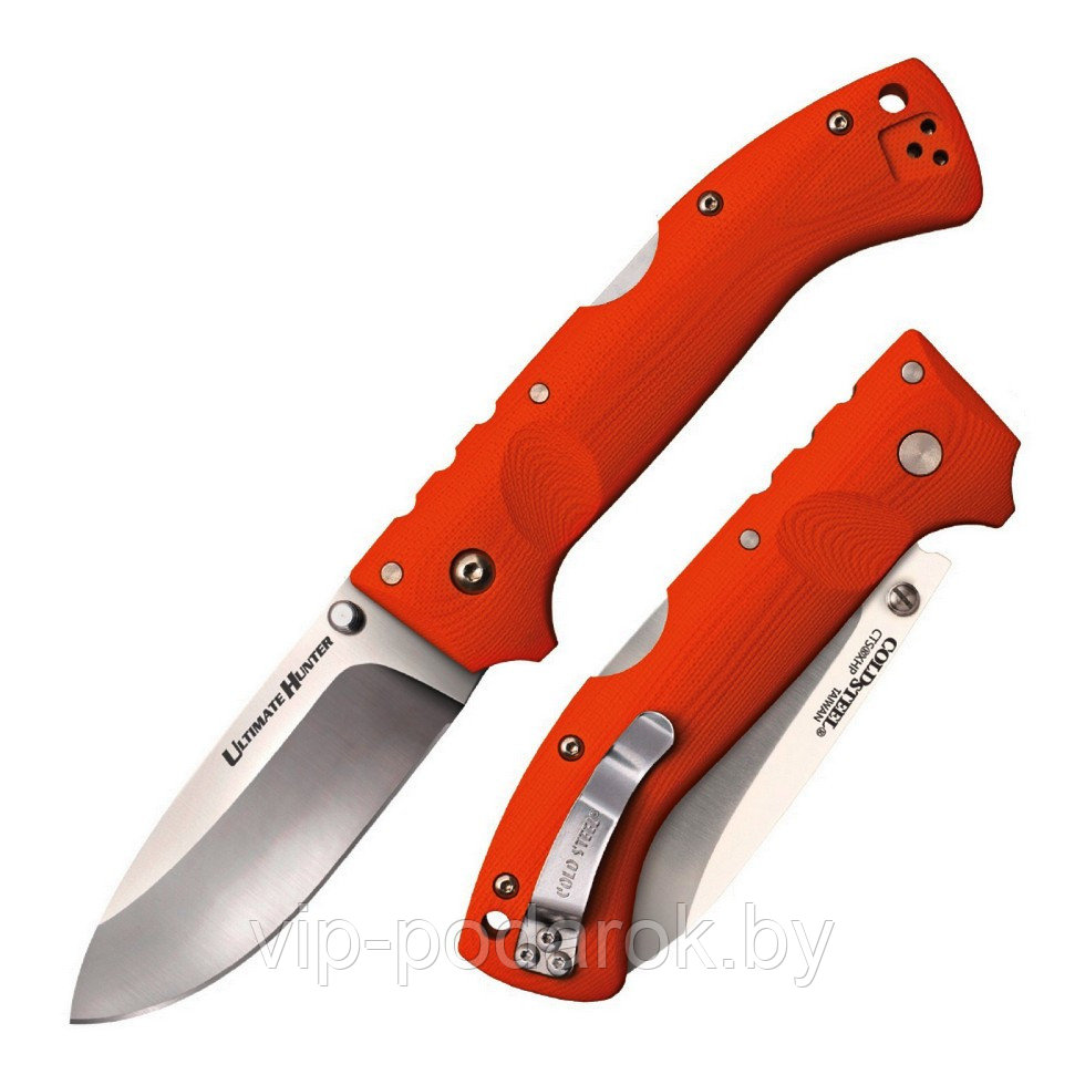Складной нож Cold Steel Ultimate Hunter Blaze Orange 30URY - фото 1 - id-p65945936