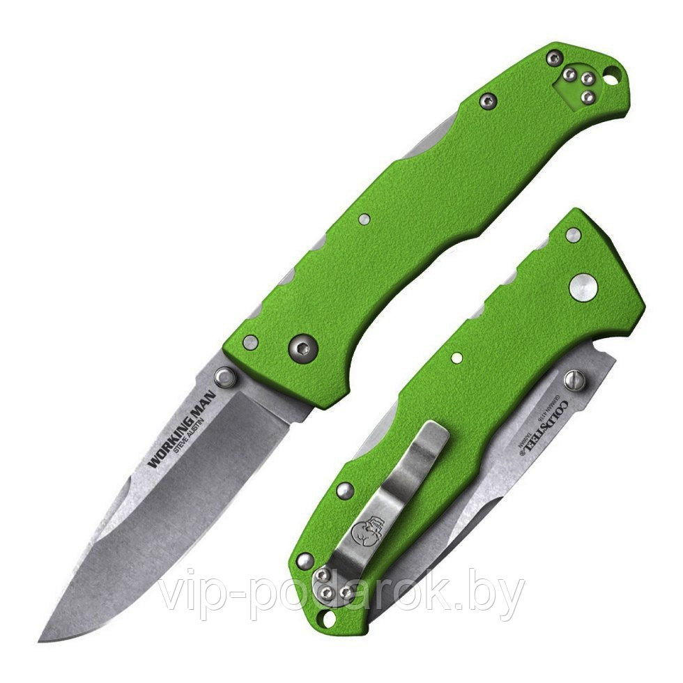 Складной нож Cold Steel Working Man Neon Green - фото 1 - id-p65945938