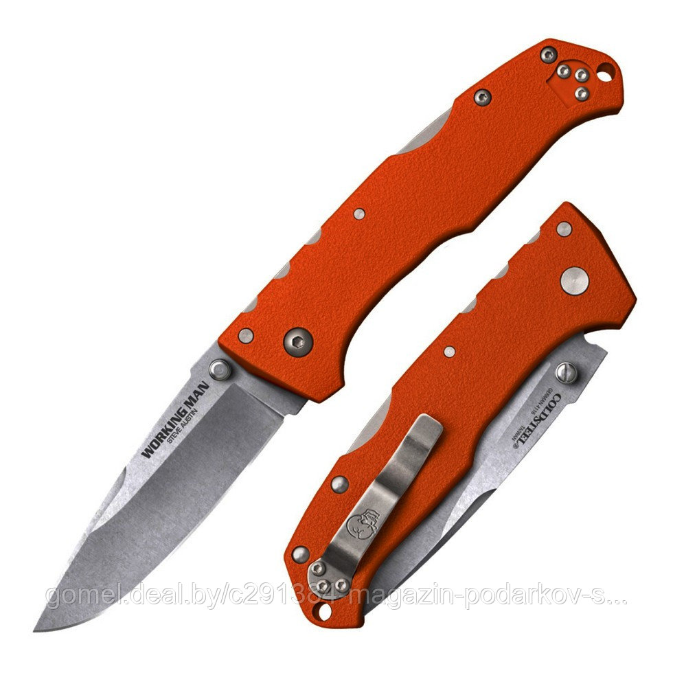 Складной нож Cold Steel Working Man Blaze Orange