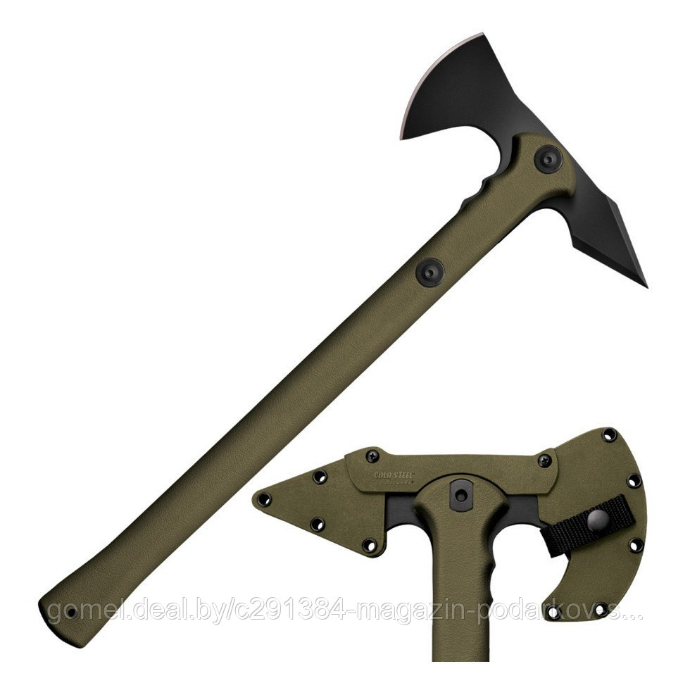 Топор Cold Steel Trench Hawk OD Green