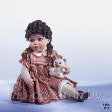 Фарфоровая кукла Sofia, h17,5 см