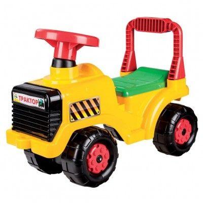 Машинка детская "Трактор" (синий, желтый, черный) - фото 3 - id-p65947447