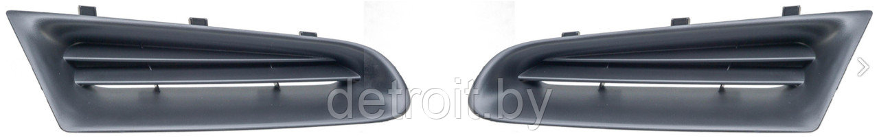 Комплект решетки радиатора Рено Клио 3 05-09, 7701208684