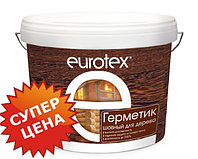 Eurotex Герметик шовный для дерева, акриловый, 25кг сосна